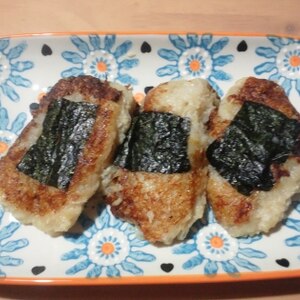 ふわり、もっちり～長芋＋蓮根の磯辺焼き